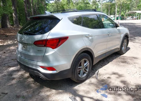 2018 Hyundai Santa Fe Sport 2.4L из США, поврежденный, VIN 5XYZU3LB0JG553043